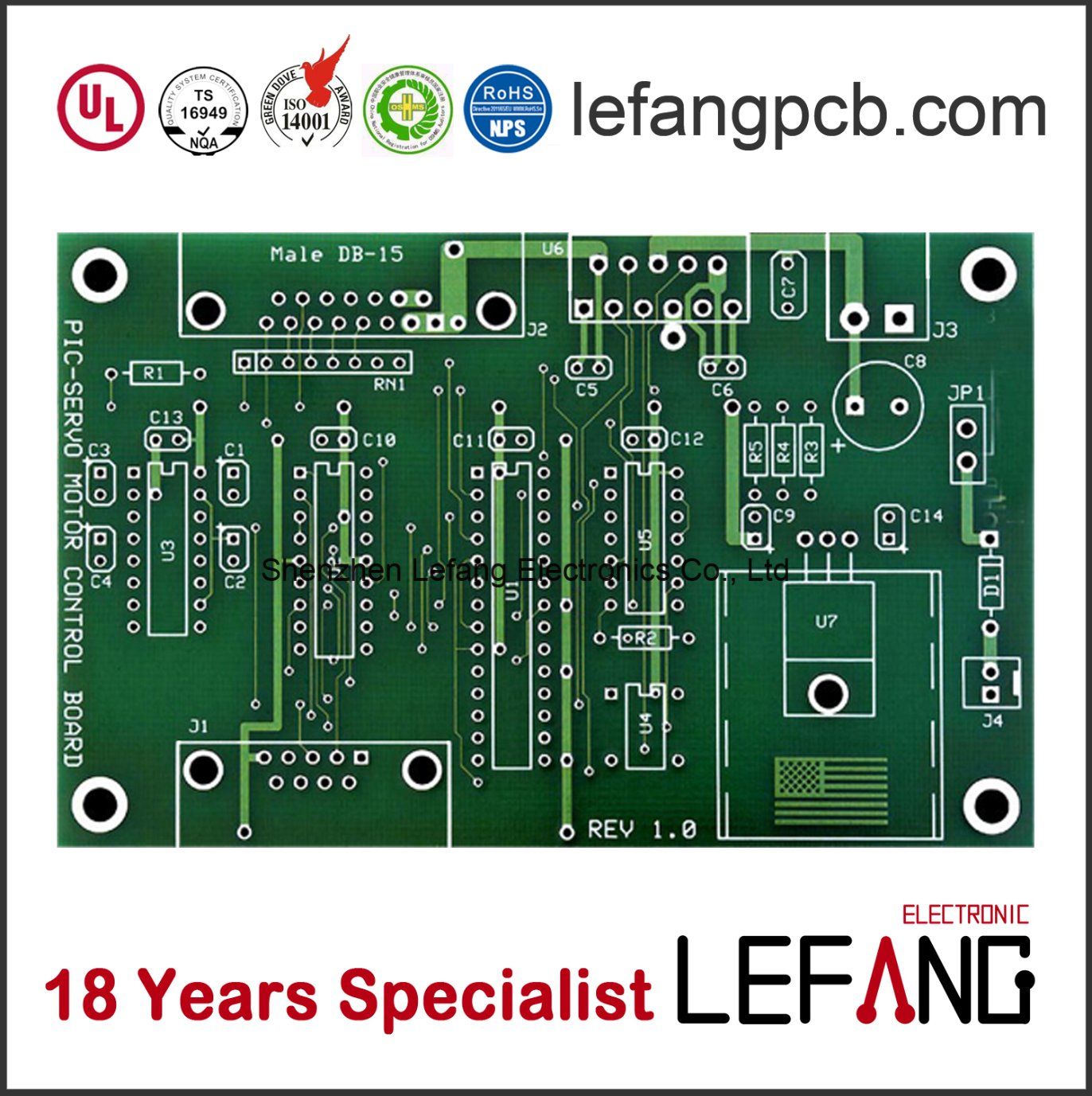 High Frequency Printed Circuit Board PCB for Communication Device