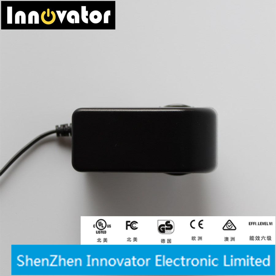 New Style 24W 12V 2A Plug in Type Power Adapter for LED Light