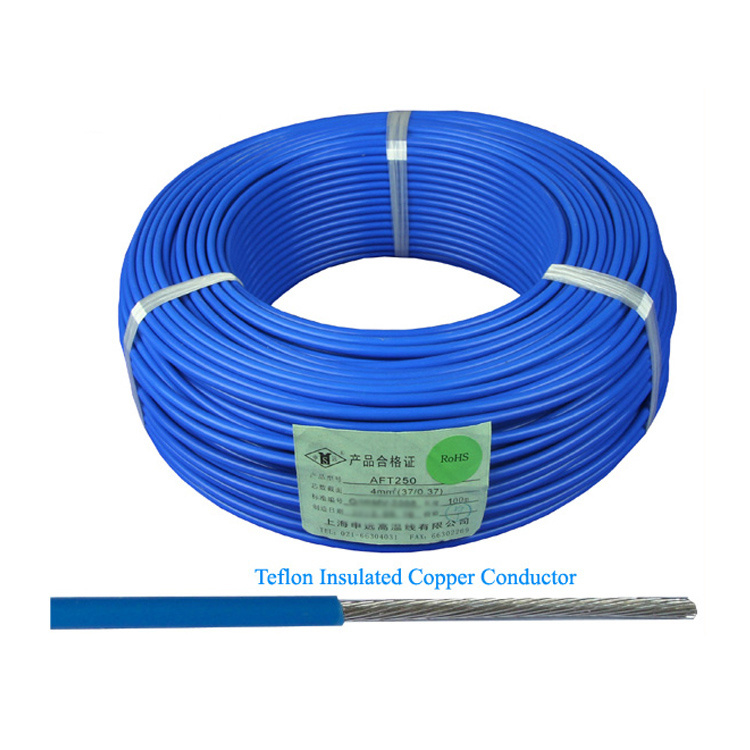 High Temperature Teflon PTFE Insulated 250 Degree Wire