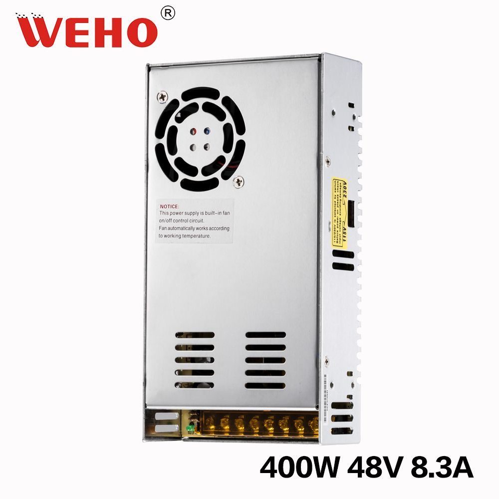 Single Output S-400W 48V Power Supply for 3D Printer