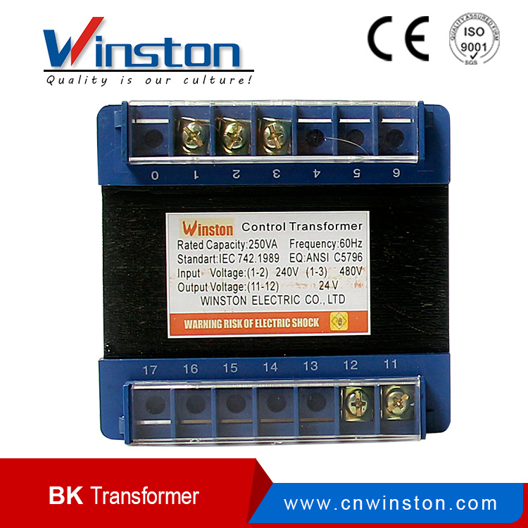 Bk-250 250va Single Phase 220V/380V Input Industrial Control Transformer