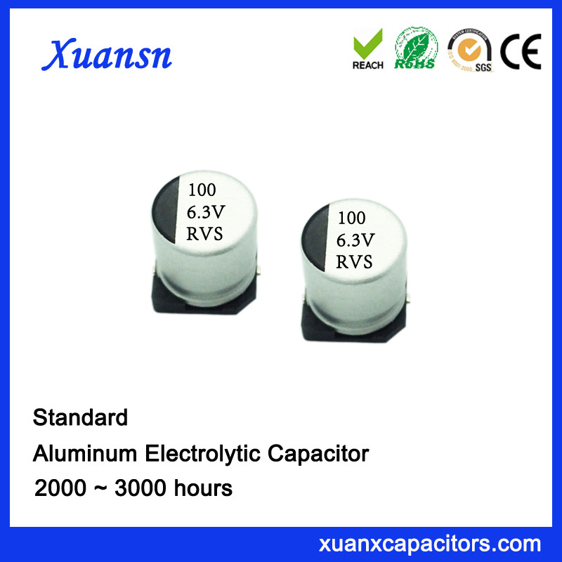 100UF 6.3V General SMD Capacitor for Power Supply