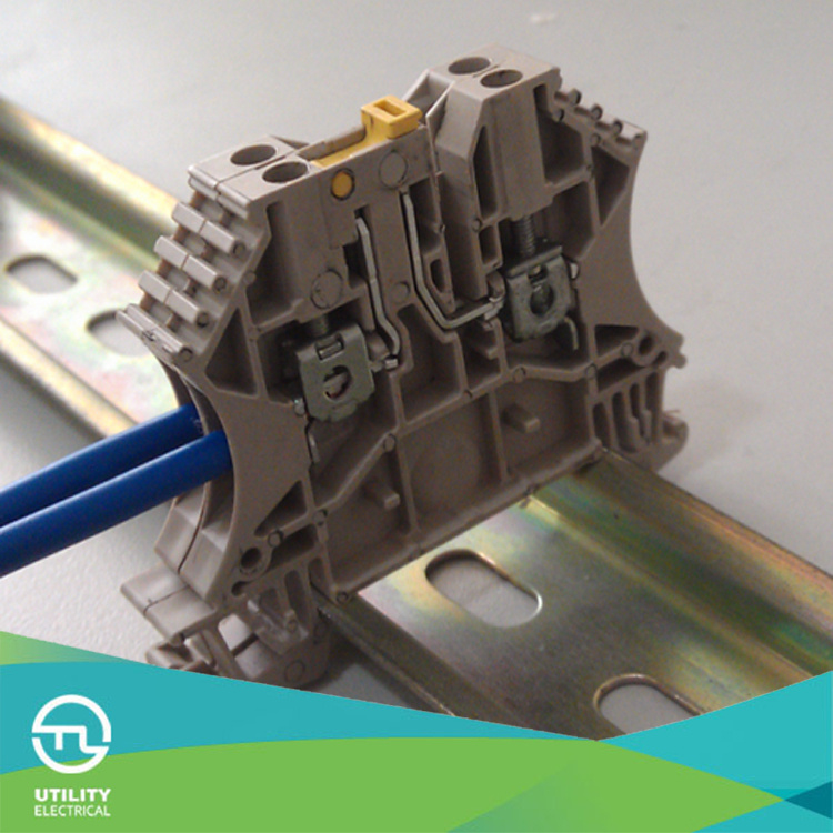 Utl Switch Type Dinrail Terminal Block Jut12-2.5k