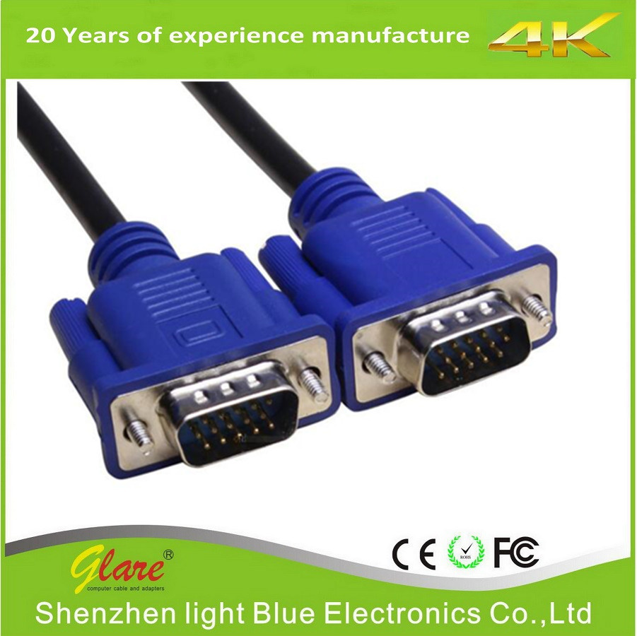 Good Quality RGB Cable with Gold Plug