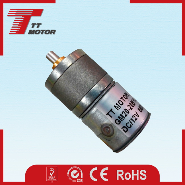 12V gear stepping micro DC motor with low speed