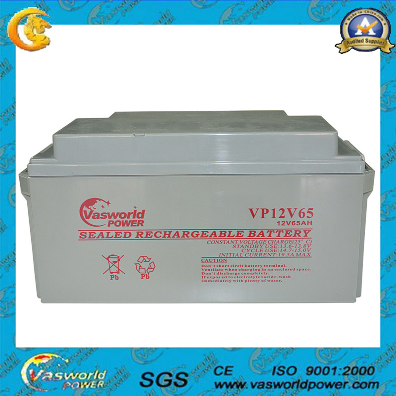 12V 65ah Solar Battery for Solar Panel System with The Most Resonable Price