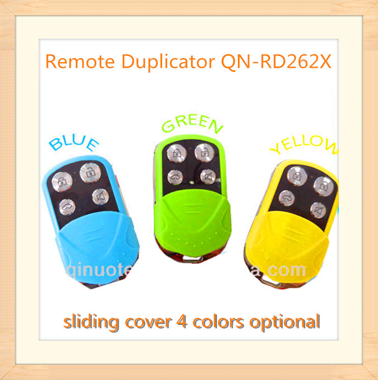 New Universal Colorful Garage Door Transmitter with Sliding Cover