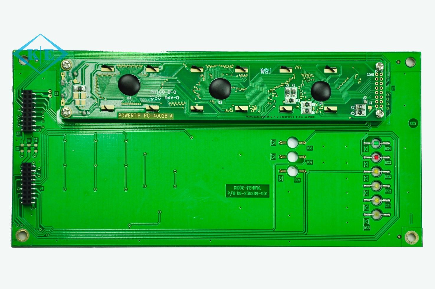 Push Button LCD Display Assembly with PCB Assembly