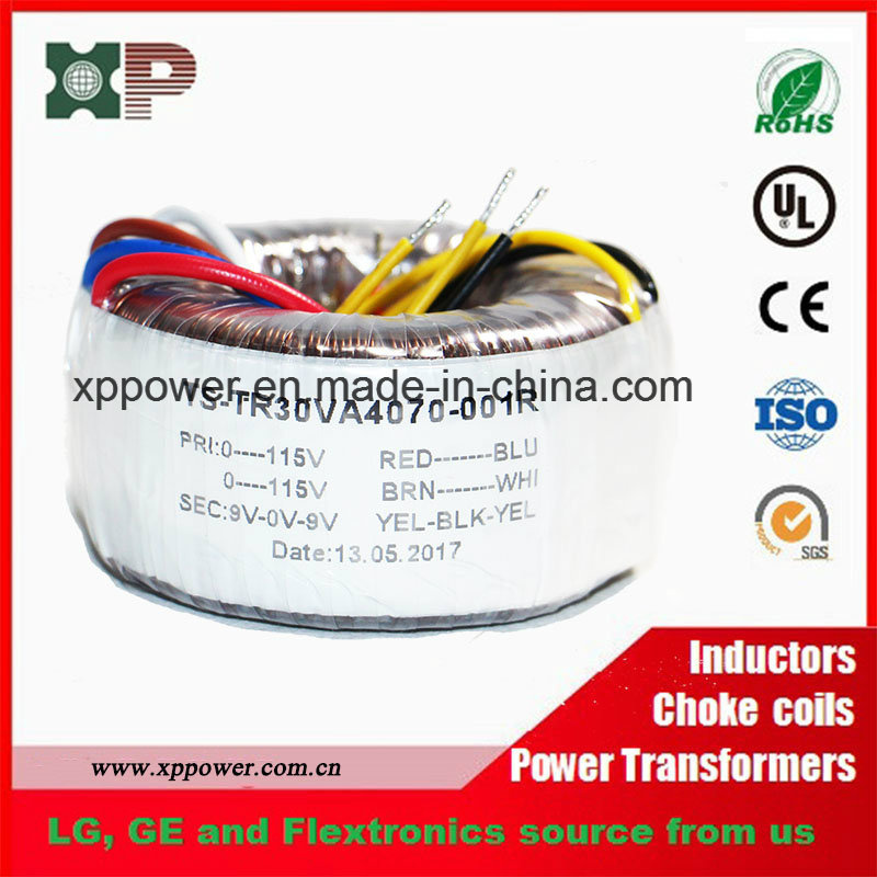 XP Power RoHS/SGS Certificate Toroidal Power Transformer (XP-TS-TR0030-002R)