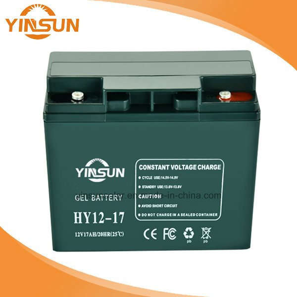 12V 17ah Solar Lead Acid Battery for Portable Solar System