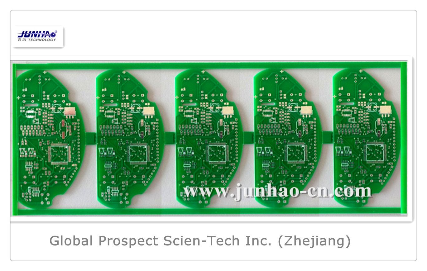 2 Layer Fr4 Green HASL Toy PCB with Double-Side PCB