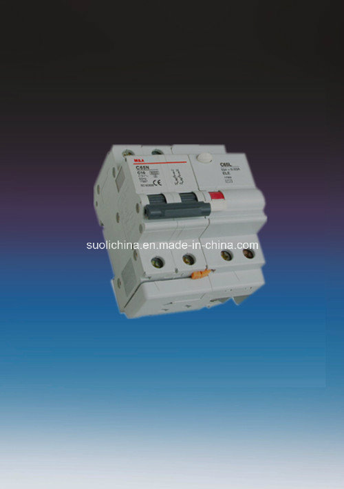 C65nle Residual Current Circuit Breake with Over Current Protector