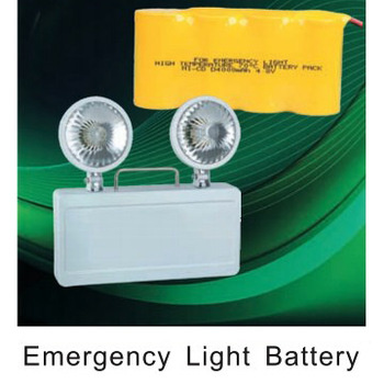for Emergency Light Cylindrical Rechargeable NiMH Battery Pack