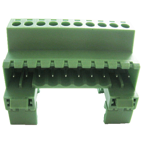 Pluggable Terminal Block Connector with Rail Width 15mm or 35mm