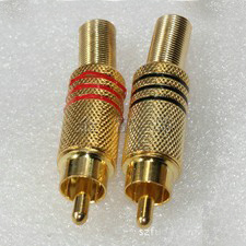 RCA Connector RCA Male Plug (JH-015)