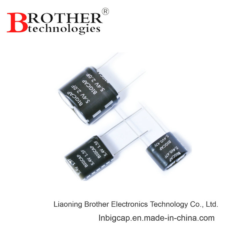 Combined Sueper Capacitor 5.5V 1.5f with High Temperature 85 Degrees Celsius Series