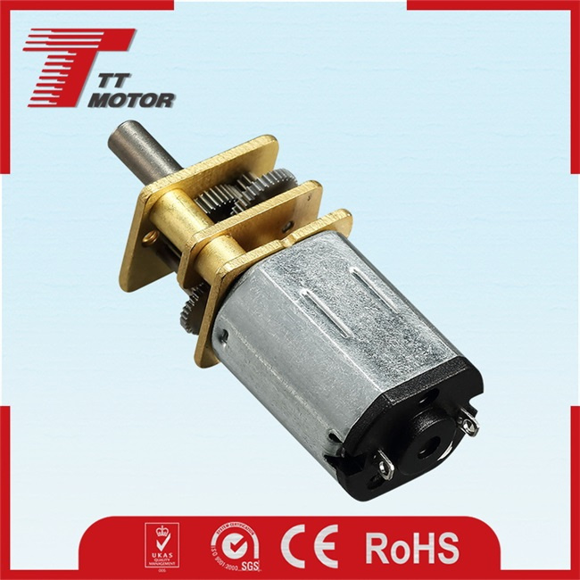 Micro brush geared 12V DC electric motor for Circuit Breakers