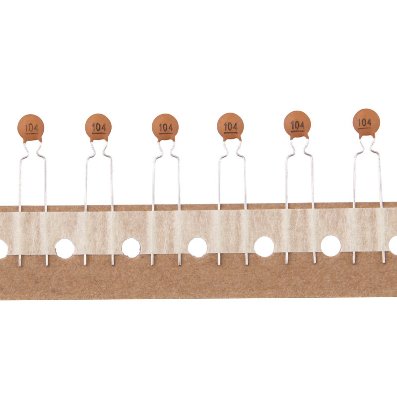 104 K 50V Radial Ceramic Disc Capacitor
