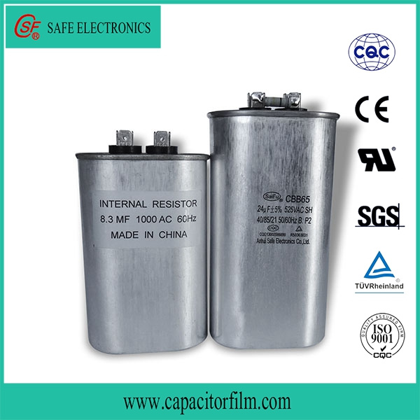 Cbb65 AC Motor Anti-Explosion Capacitor for Lighting with Oil Filled