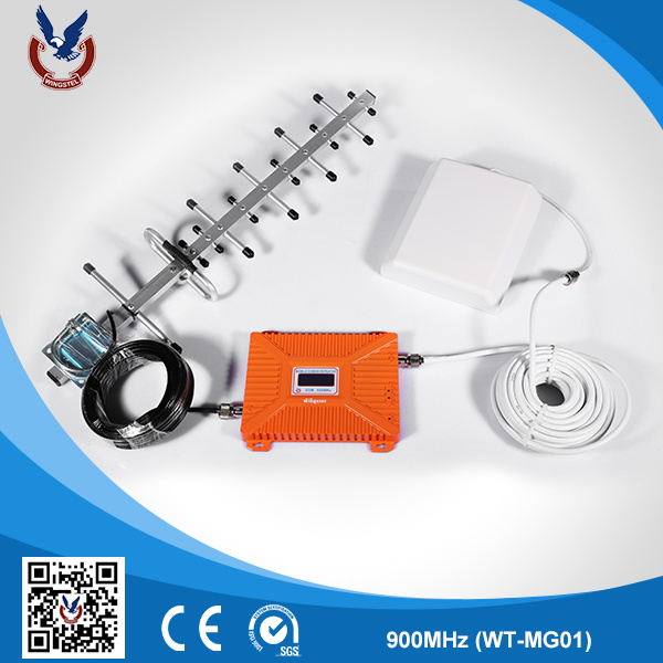 Mini Silver Signal Repeater 2g Signal Booster for Home Office with Antenna From China
