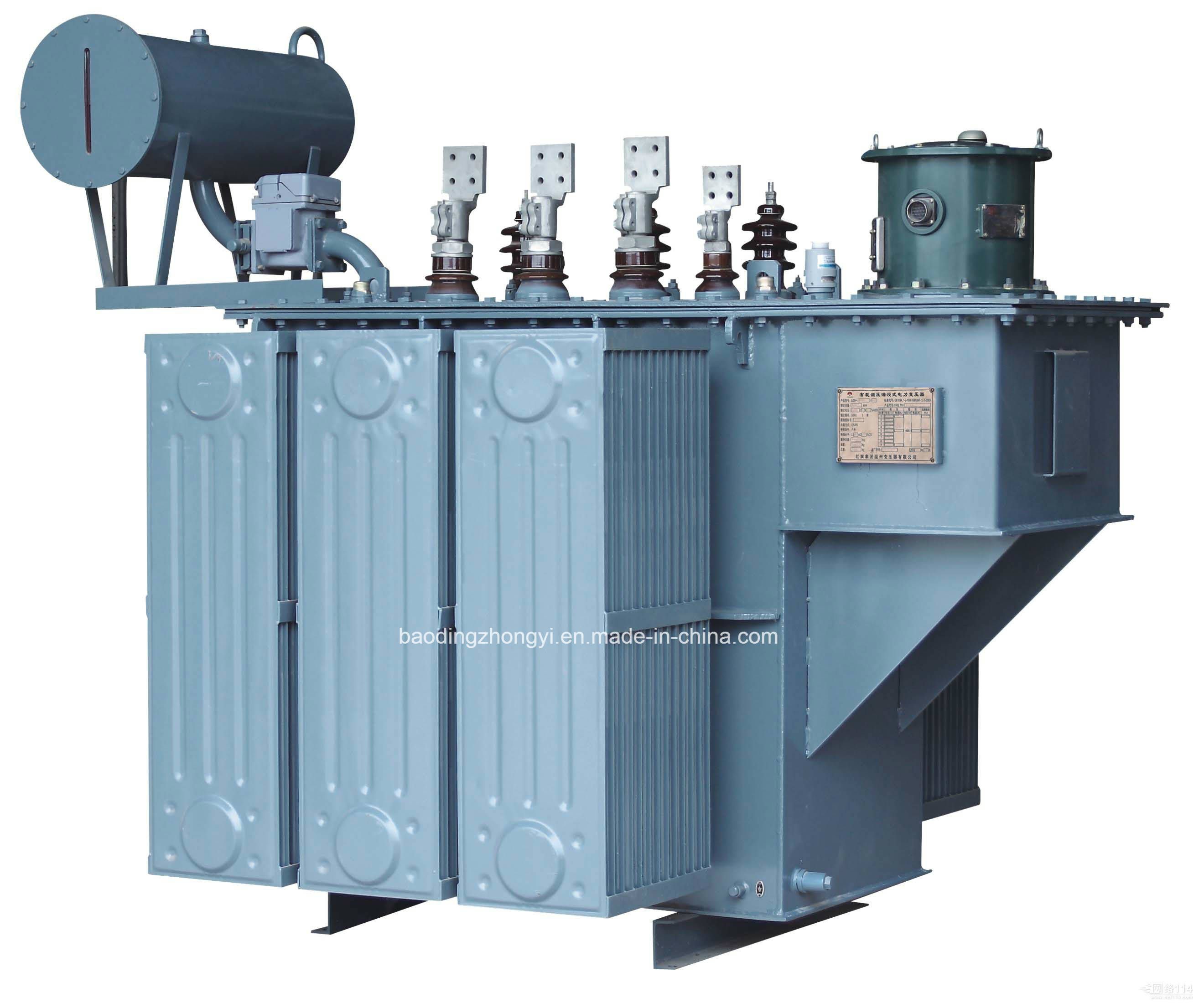 Pole-Mounted Oil Immersed Power Electrical 3 Phase Transformer