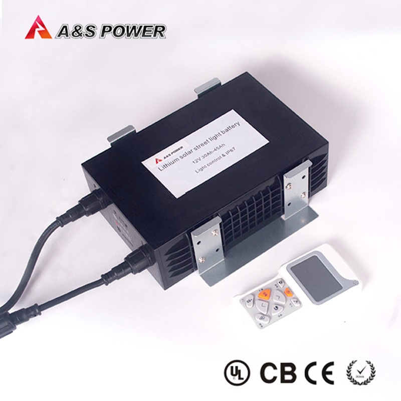12V 30ah Lithium Ion Solar Street Light Battery with Controller
