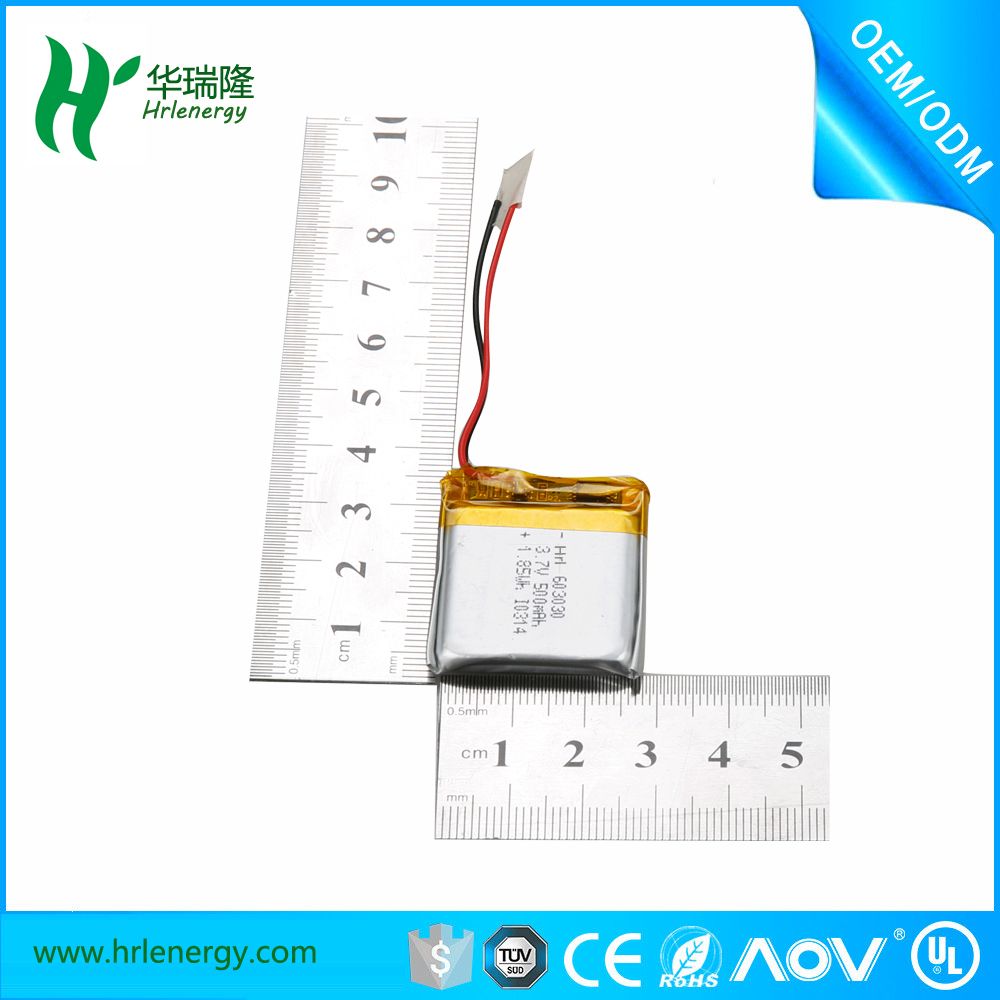2300mAh 3.7V Li-Polymer Battery Modle 603030