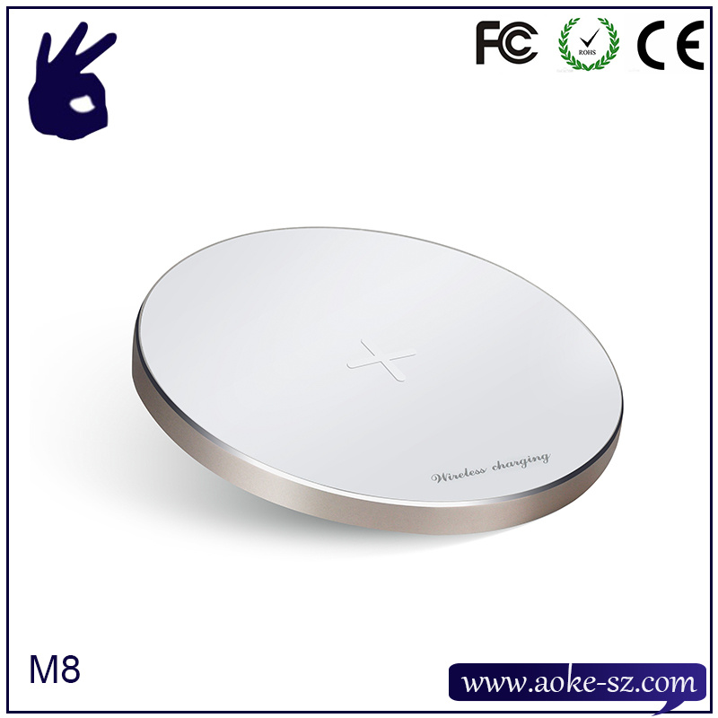 Shenzhen Mobile Phone Metal Wireless Charger for iPhone