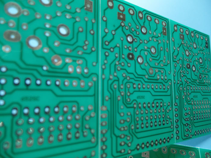 PCB Circuit Single Sided Board Fr4 with Green Soldermask