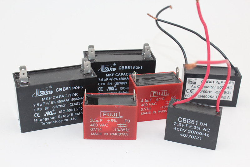 AC Motor Run Fan Capacitor with UL, Ce Cirtificate