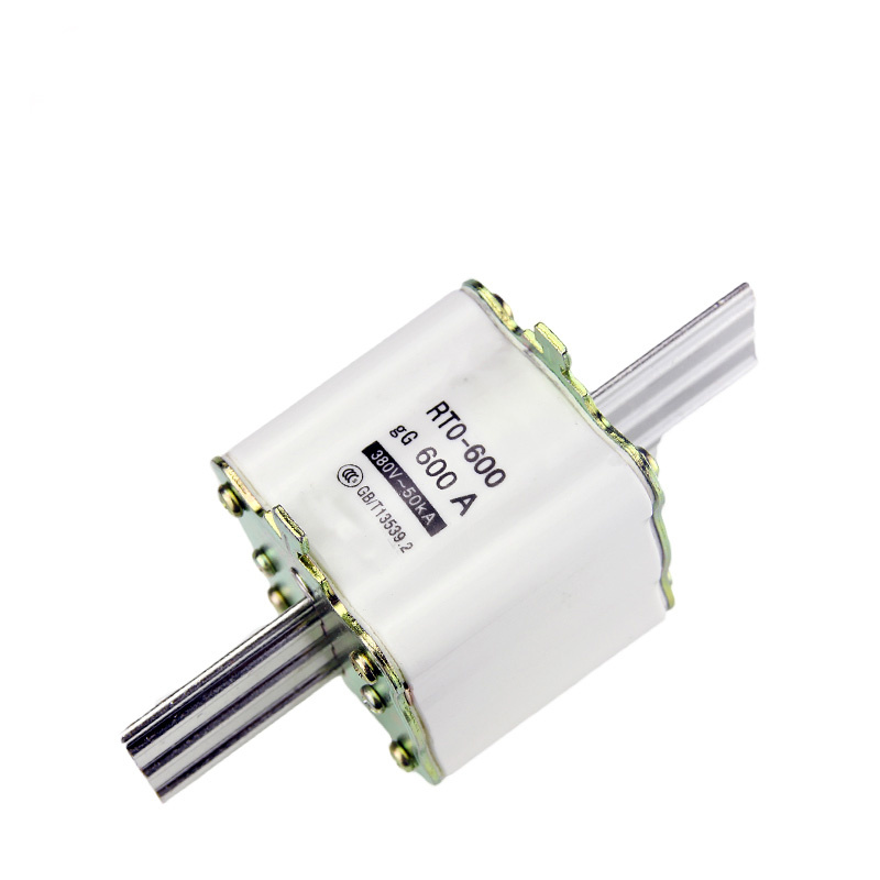 Rt0-200, 400 Square Pipe Knife-Shape Contact Fuse Link, Blade Fuse