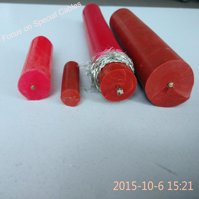 10kv 20kv 40kv High Voltage Cable Hv Silicone Rubber Cable