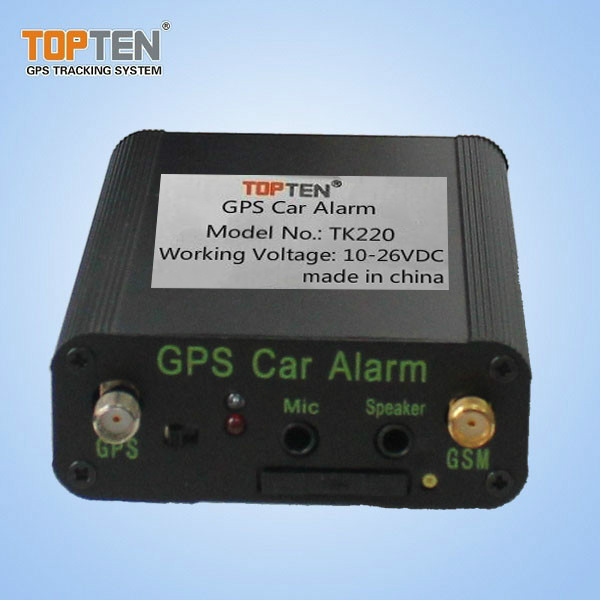 2 Way Talking Microphone Car Alarm GPS/GSM/GPRS Tracker (TK220-ER)