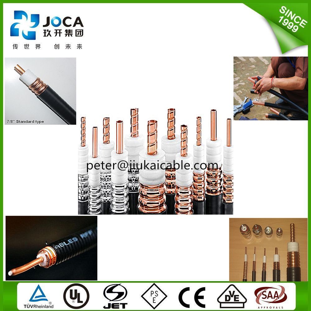 Low Vswr 1/2'' Leaky Feeder Communication Cable