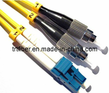 LC/UPC-FC/Upc Singlemode Duplex Fiber Optic Patch Cord (fiber jumper cables)