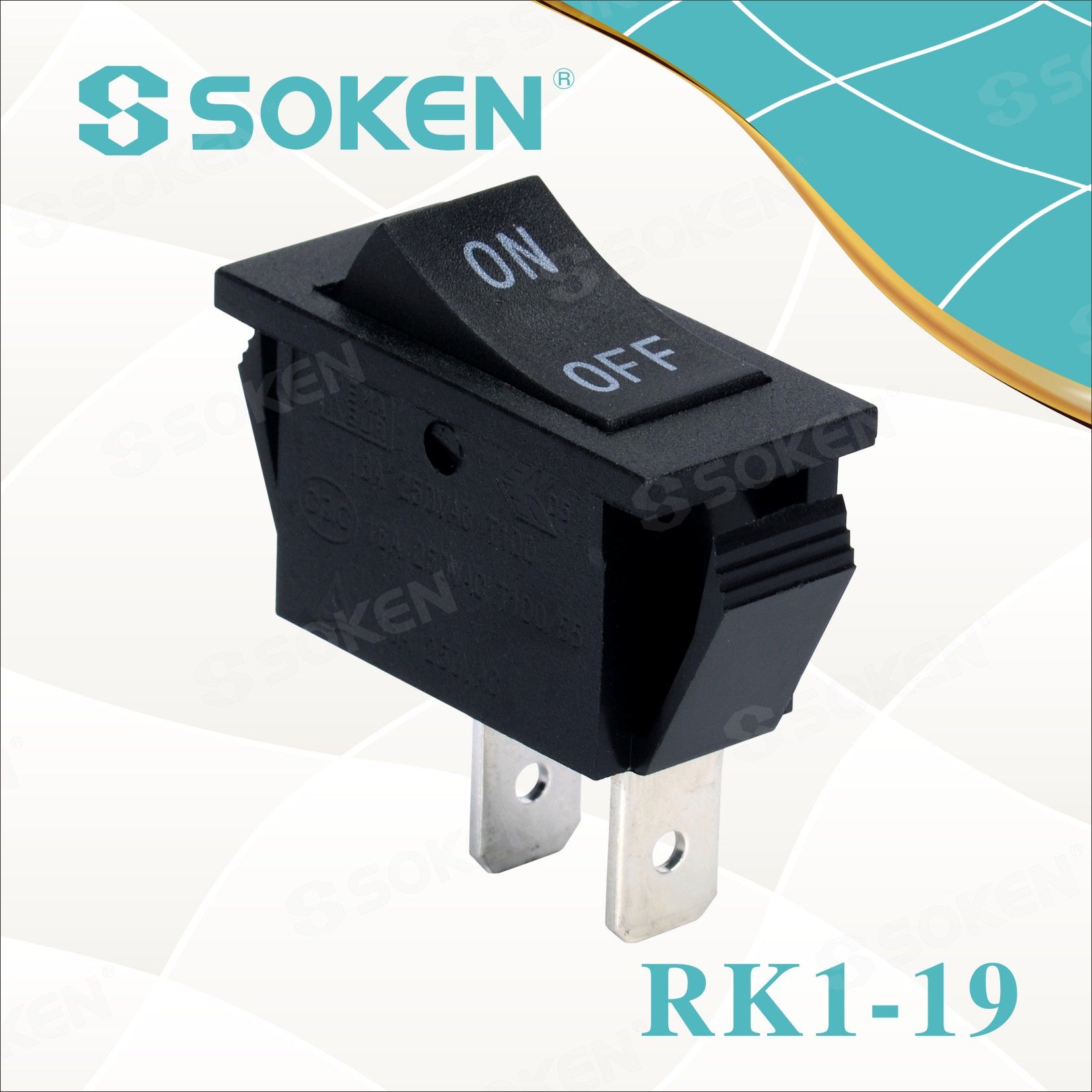 Soken on off Rocker Switch