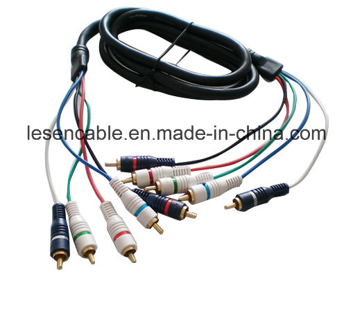 5RCA-5RCA Cable, AV Cable