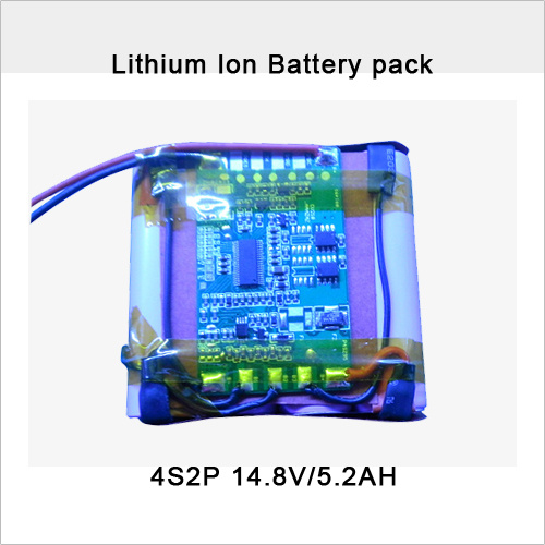 Rechargeable 14.8V 5.2ah Lithium-Ion Battery Pack