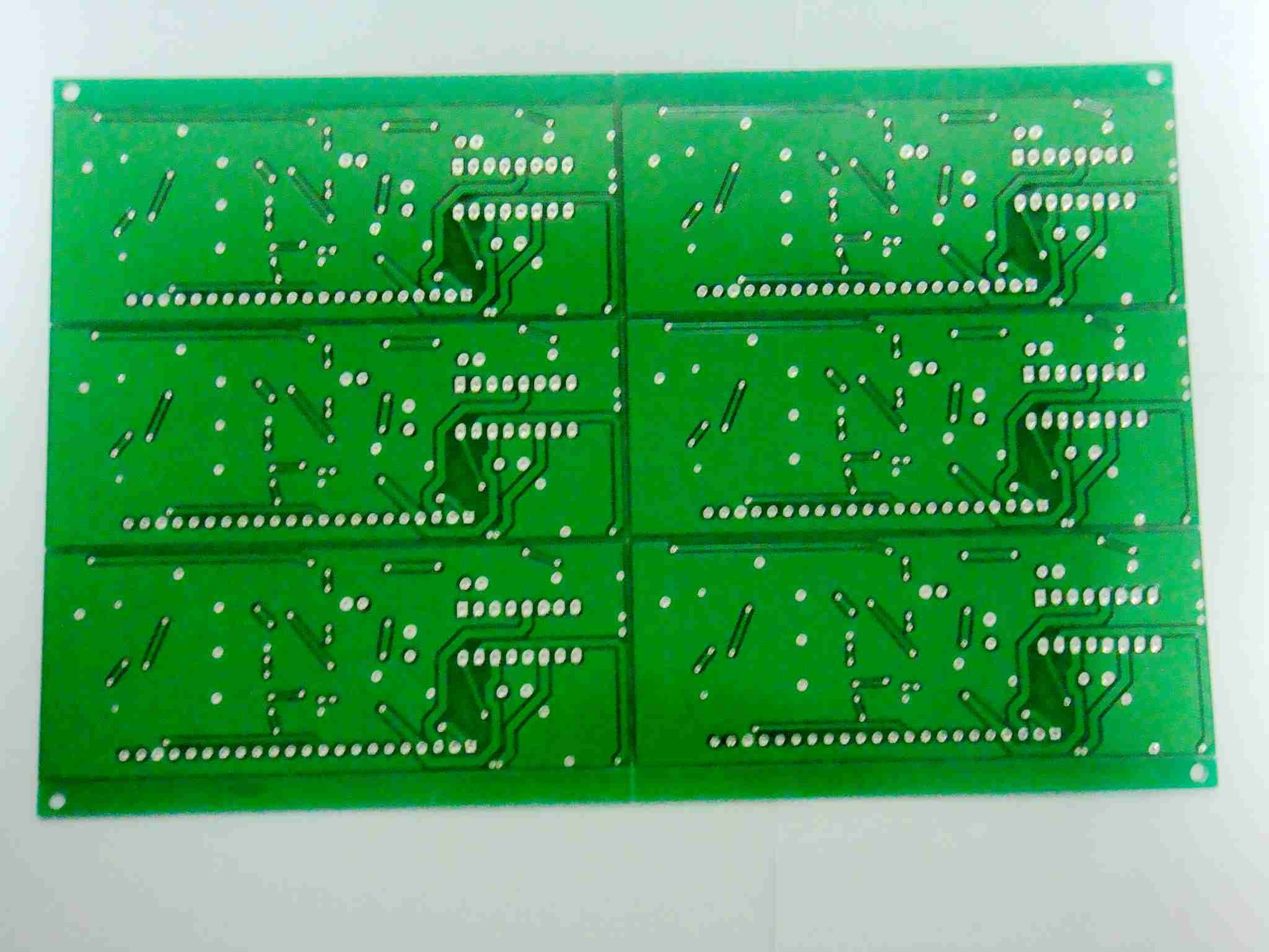 Double Side PCB with Green Solder Mask