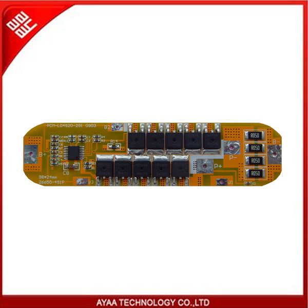 4s Li-ion /Li-Polymer LiFePO4 Battery PCM/BMS