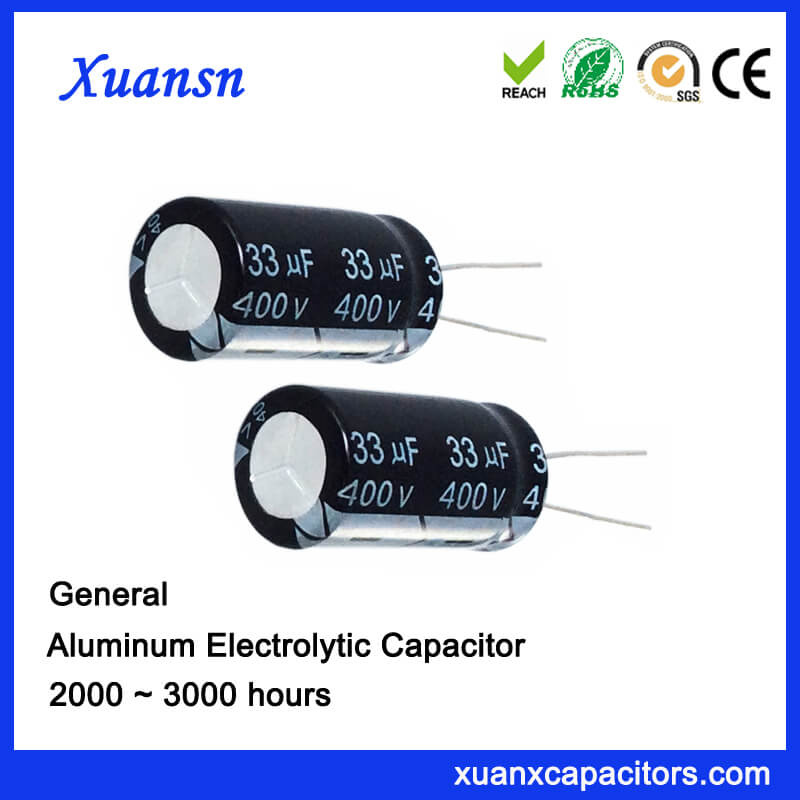 33UF 400V Anti Lightning Capacitor Electrolytic