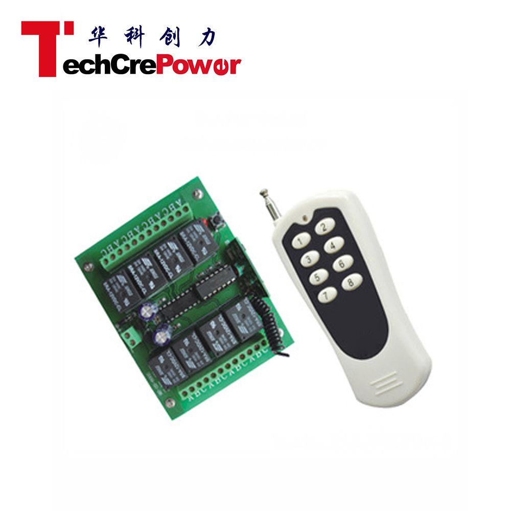 12V/24V Remote Control Switch 8CH RF Receiver Transmitter Kits