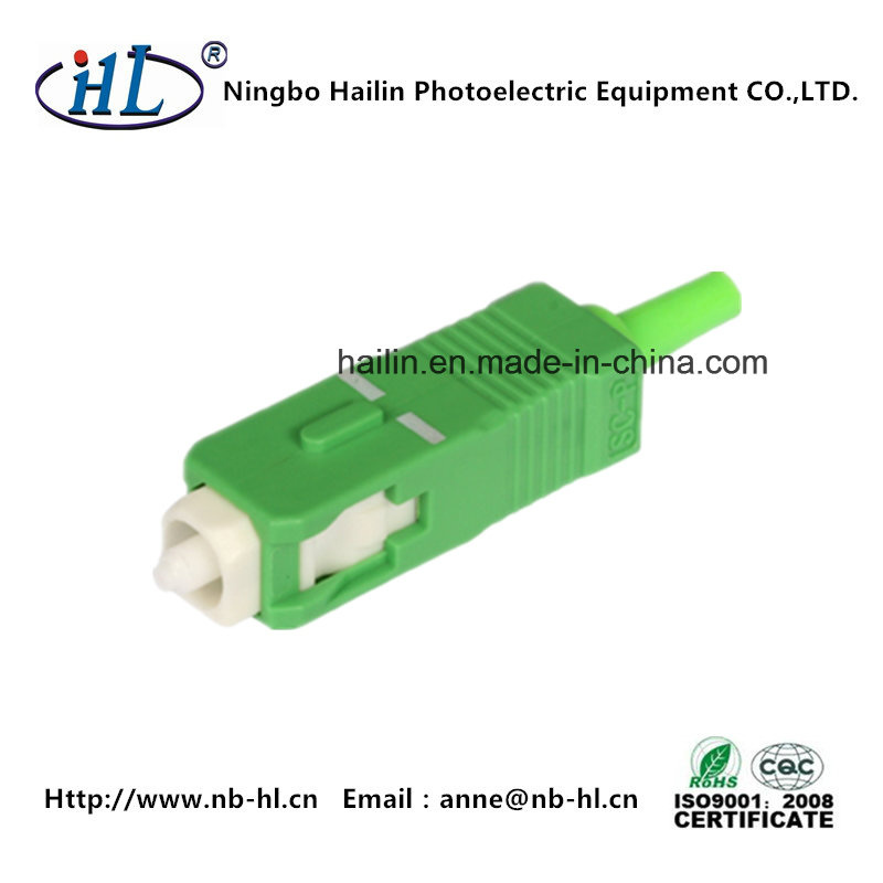 Sc 0.9mm Simplex Fiber Optic Connector with Ferrule