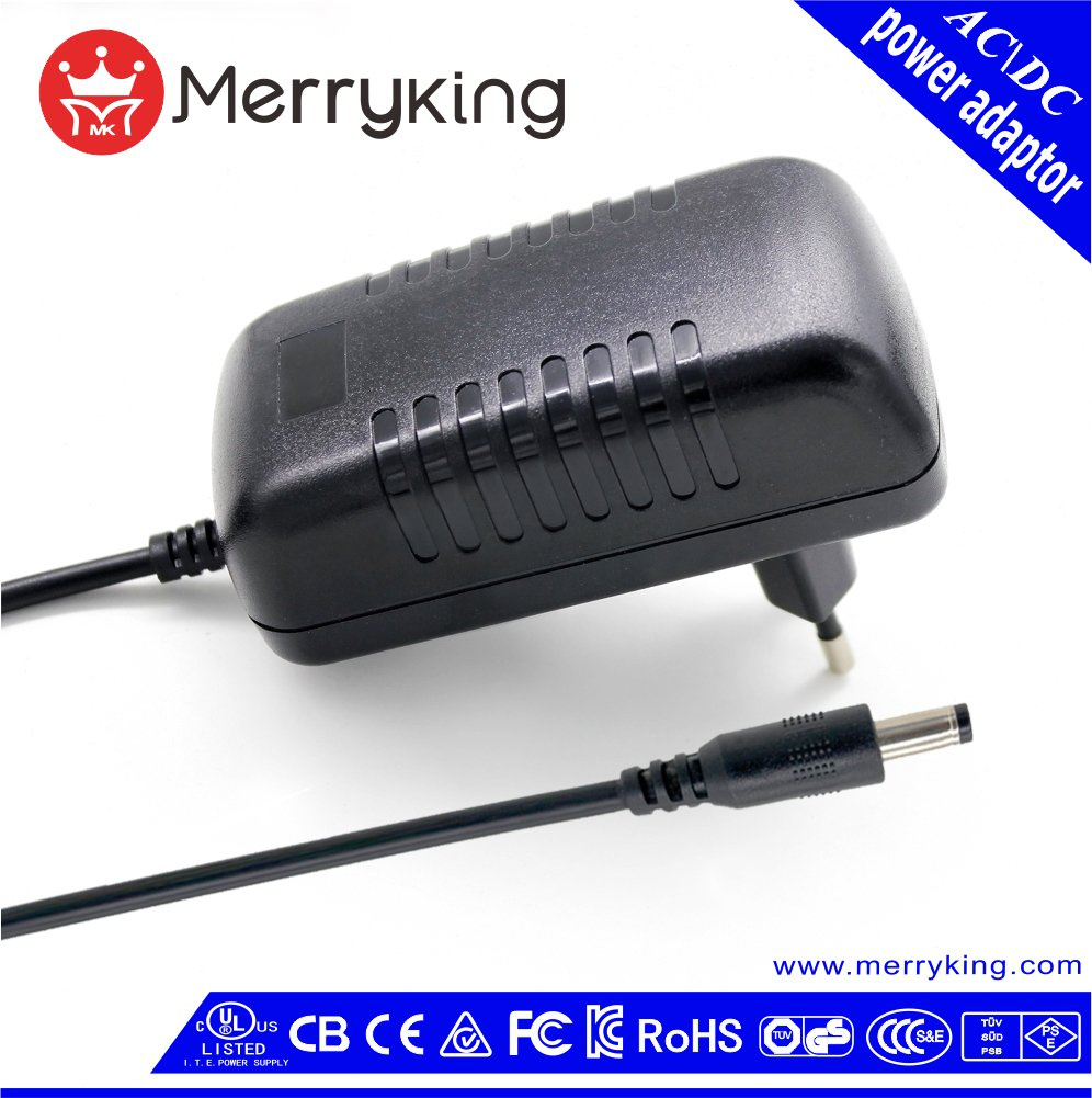 EU Plug 36V 0.8A Wall Mount EU Plug Adapter for Controller for Table Height Adjustment.