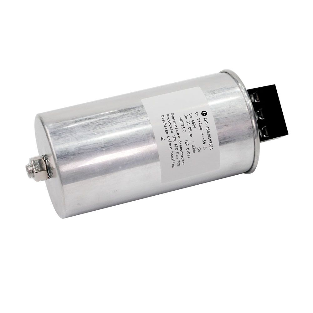 High Voltage Threaded Bolt Bipolar Capacitor Aluminum Electrolytic Capacitor