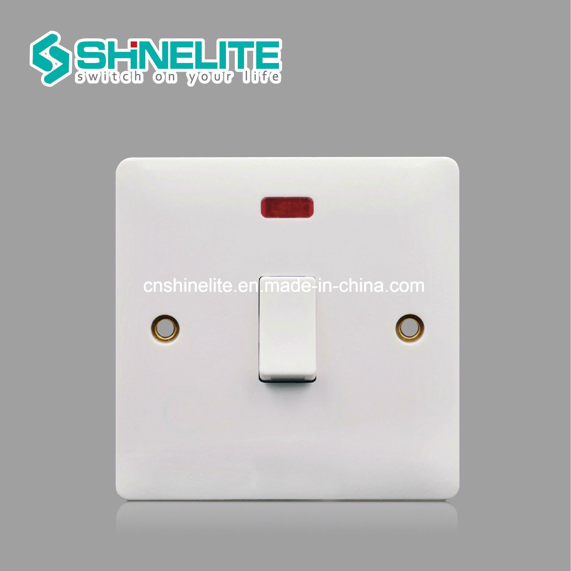 Factory Price 1 Gang Bakelite 20A Heater Switch with Ce