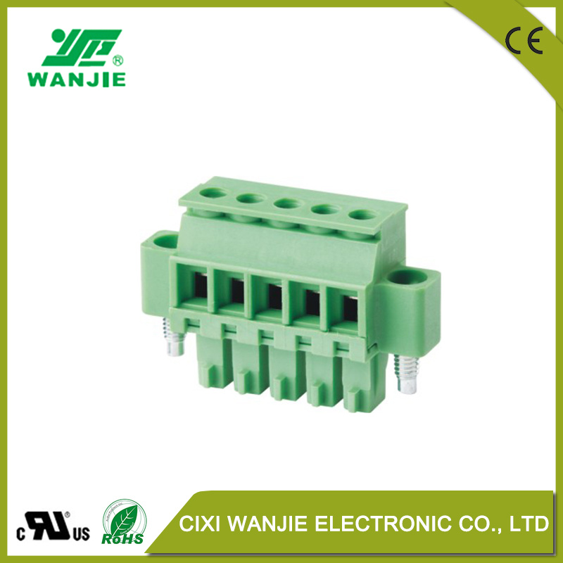 Pluggable Terminal Block Wj15edgkam, Pitch 3.5/3.81mm