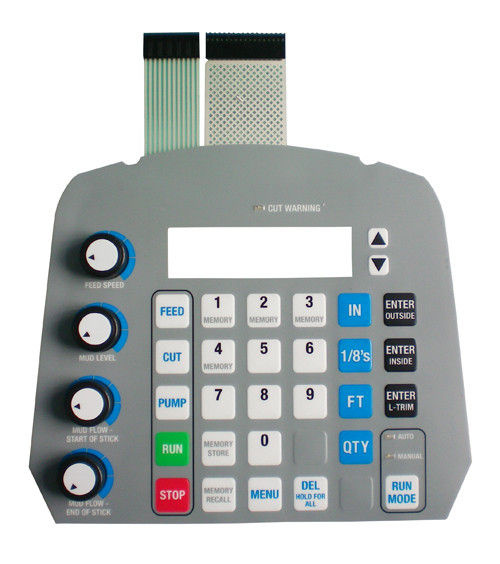 Embossed PCB Membrane Switch with Cover Film