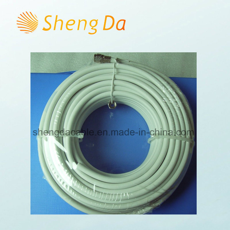 RG6/Rg59 Coaxial Cable 20m/17m/1.83m with F Compression Connectors