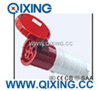Cee/IEC IP67 16A 5p Red Power Connector